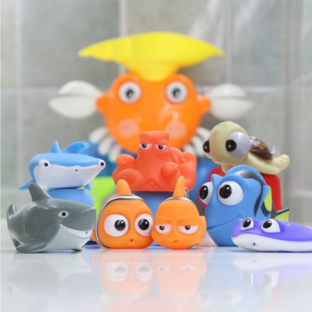 Jouets de bain Nemo poissons avec jet d'eau 