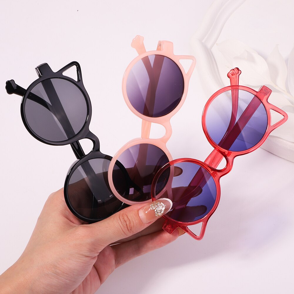 Kit lunettes de soleil colorées + chouchou assorti 