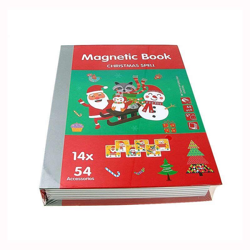 Livres-coffrets magnétiques jeu d'observation Noël 