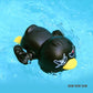 Jouets de bain flottants animaux et nage mécanique Canard noir